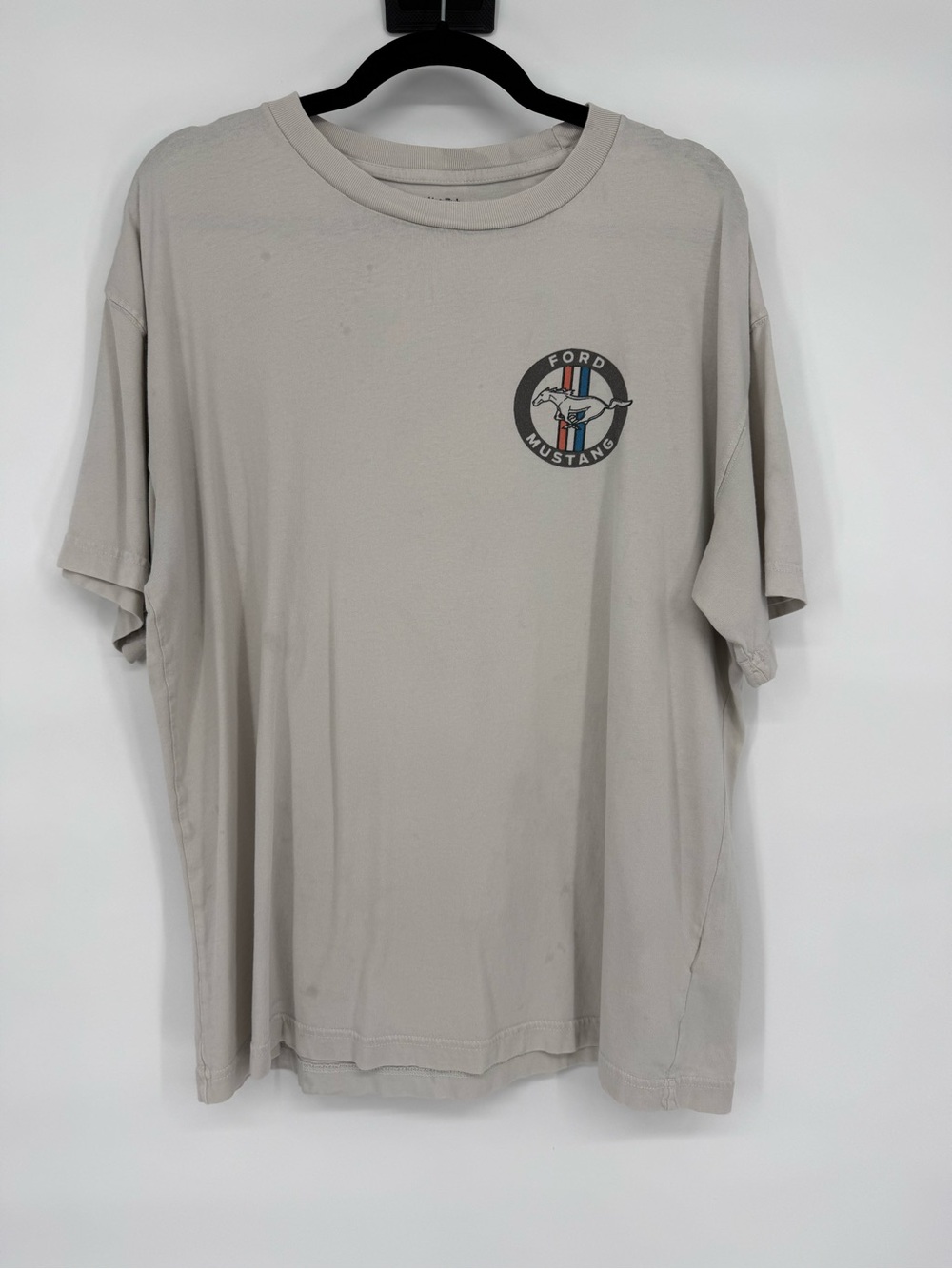 Abercrombie & Fitch Ford Mustang Graphic Tee L‎ Oversized Vintage Car Streetwear